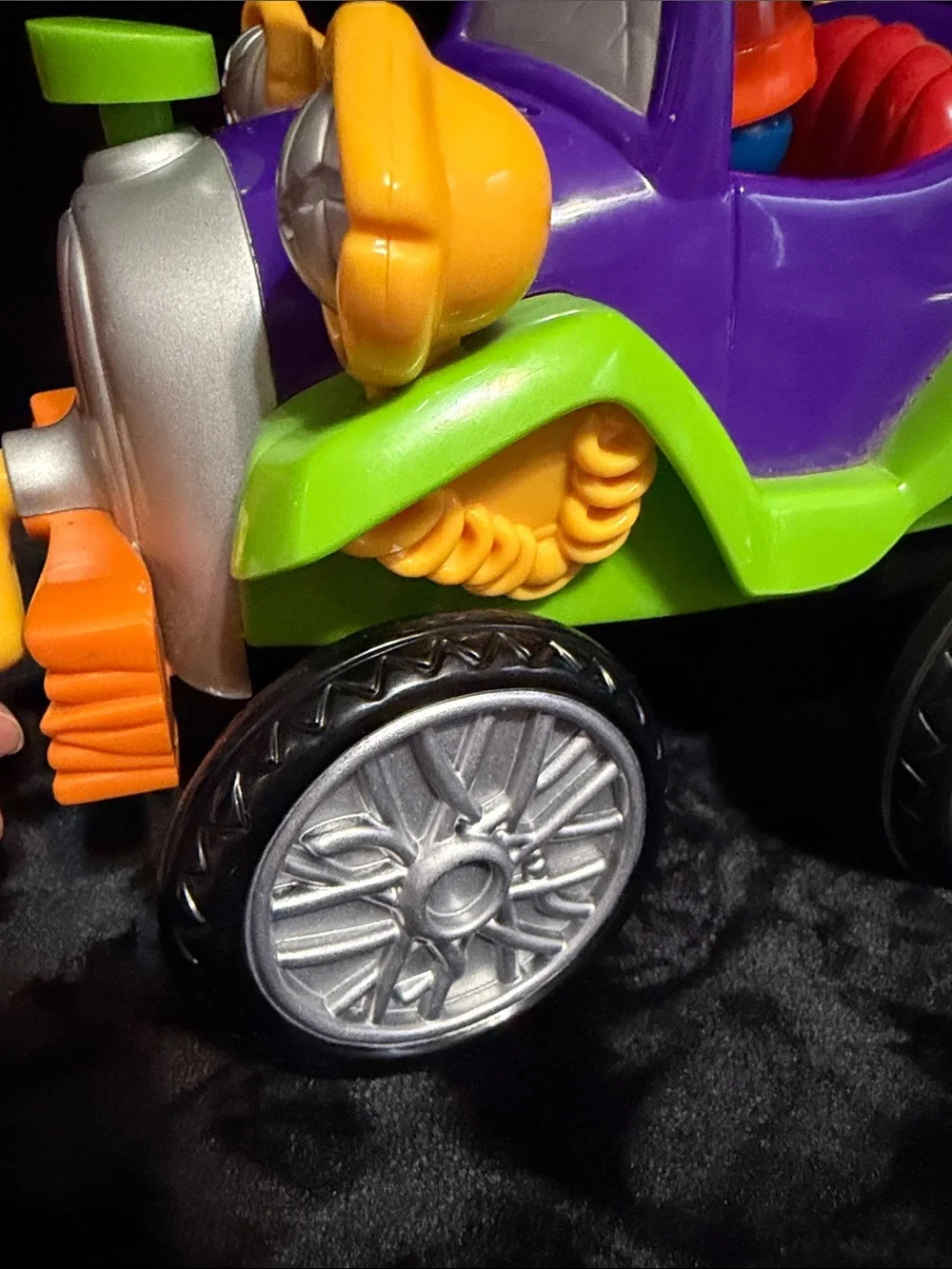 2000 Disney Goofy Jalopy Car Let’s Go For a Bumpy Ride Vehicle Sounds & Vibrates